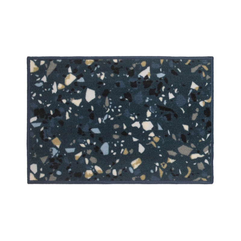 TAPETE COZINHA TERRAZZO AZUL 50X75CM