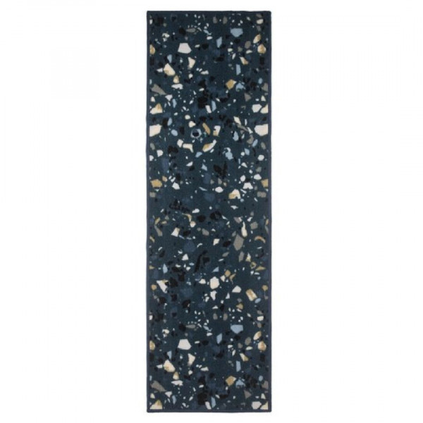 TAPETE COZINHA TERRAZZO AZUL 50X150CM