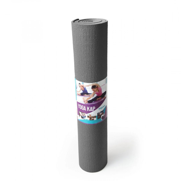 TAPETE DE YOGA 60CMX1,66M CINZA