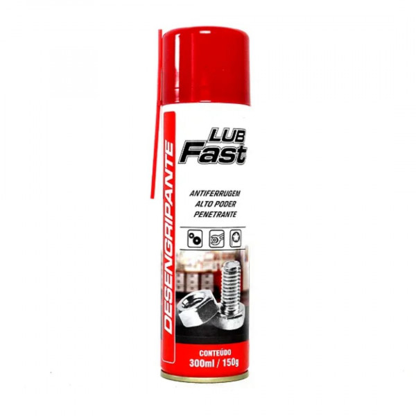 LUBRIFICANTE FAST DESENGRIPANTE ANTICORROSIVO SPRAY 300ML