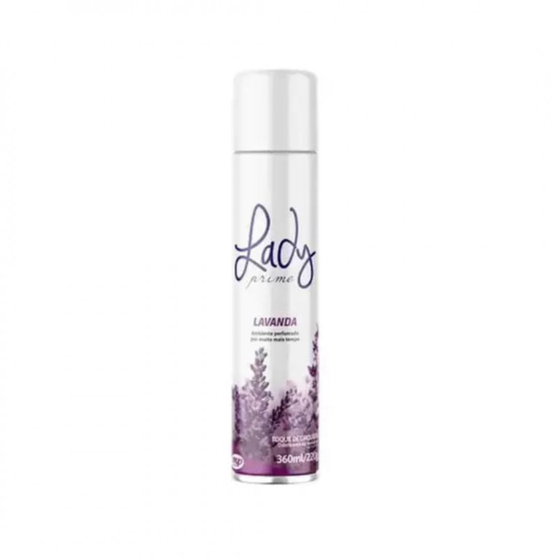 ODORIZADOR 360ML 220G LADY PRIME LAVANDA MUNDIAL PRIME