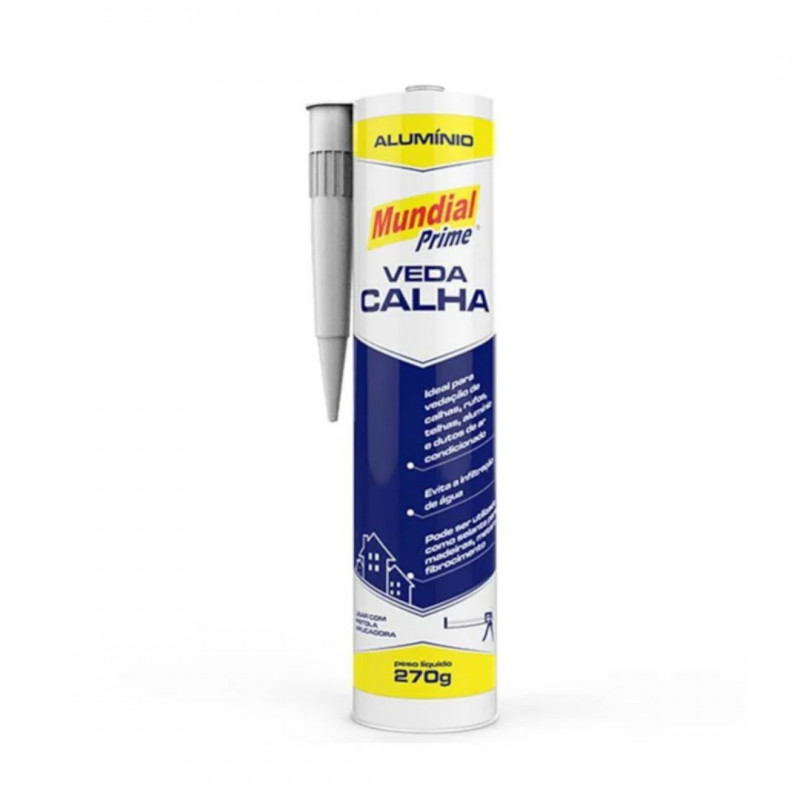 VEDA CALHA ALUMINIO 270G MUNDIAL PRIME