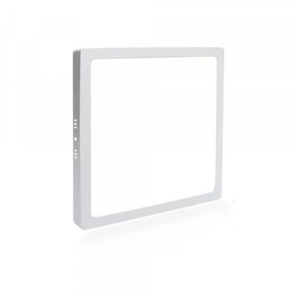 PAINEL LED SOBREPOR QUADRADO 24W 30X30CM ALUMINIO ELGIN