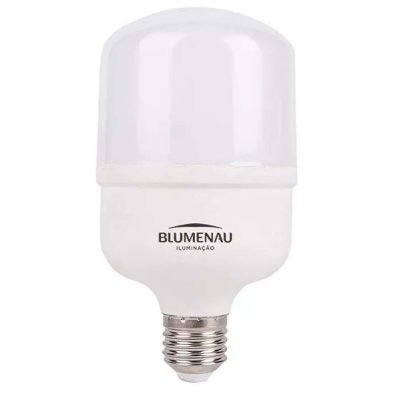 LÂMPADA DE LED T100 E27 - 50W 4000Lm 100-240V 6.500K BLUMENAU