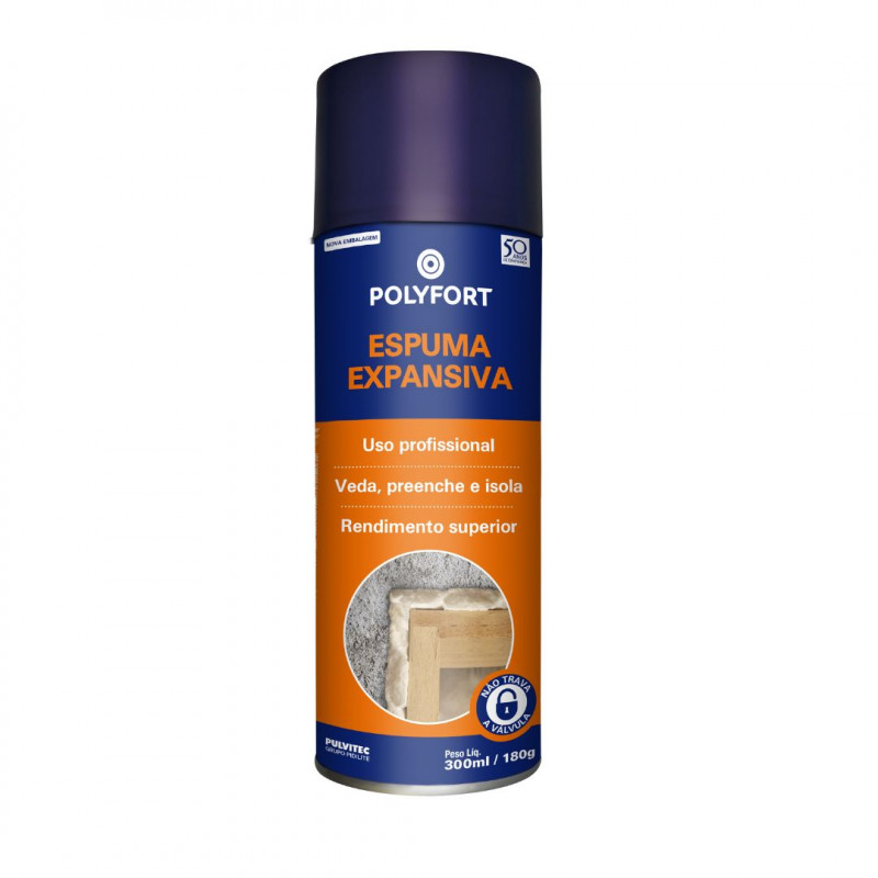 ESPUMA EXPANSIVA POLY ESPUMA 500ML PULVITEC