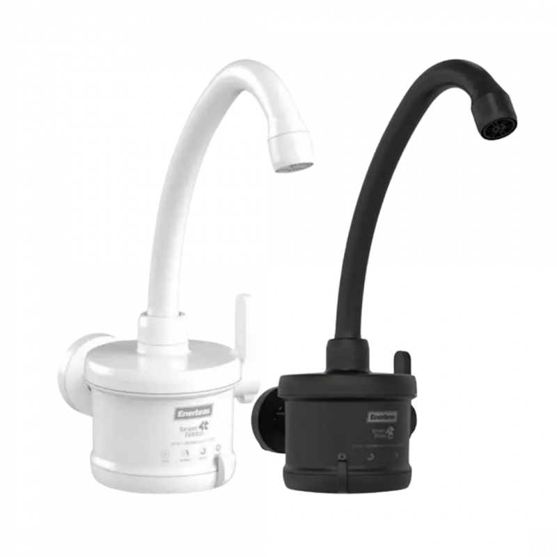 TORNEIRA ELETRICA 4T PLUS PAREDE (127V 4800W / 220V 5500W) - ENERBRAS