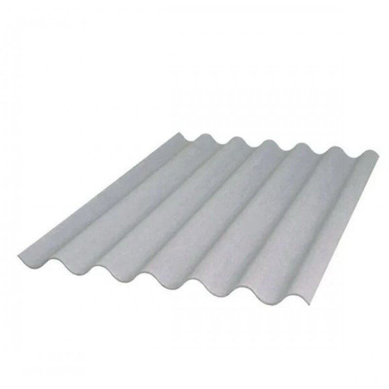 TELHA ONDULADA FIBRACIMENTO 2,44X1,10 6MM - MULTILIT