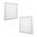 PAINEL SOBREPOR QUAD 21CM ALUMINIO 18W LED 6500K  BLUMENAU