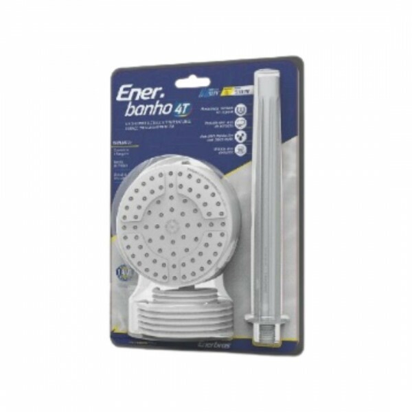KIT ENERBANHO 4T BRANCO C/ BRAÇO (5500W 127V / 6800W 220V) - ENERBRAS